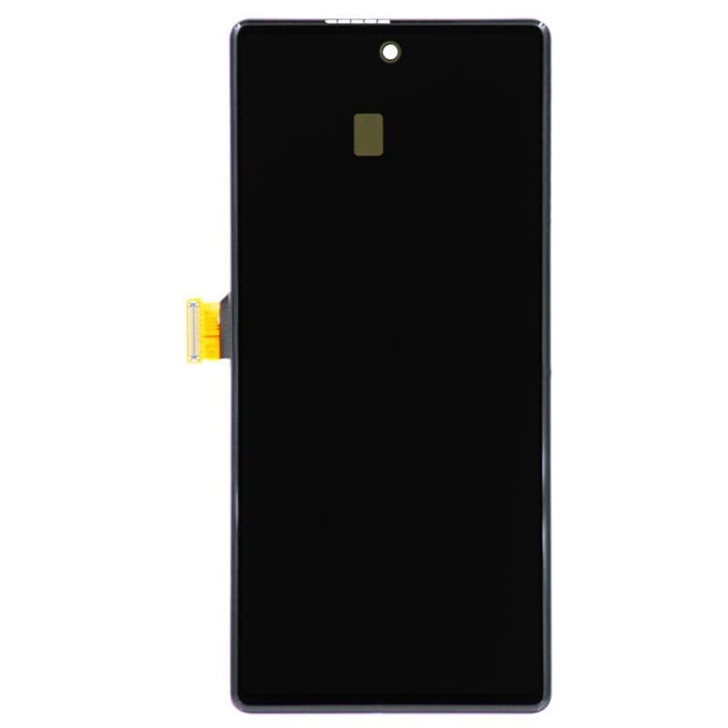 Premium - OLED Screen and Digitizer Assembly w/ Frame for Google Pixel 6a (Black)