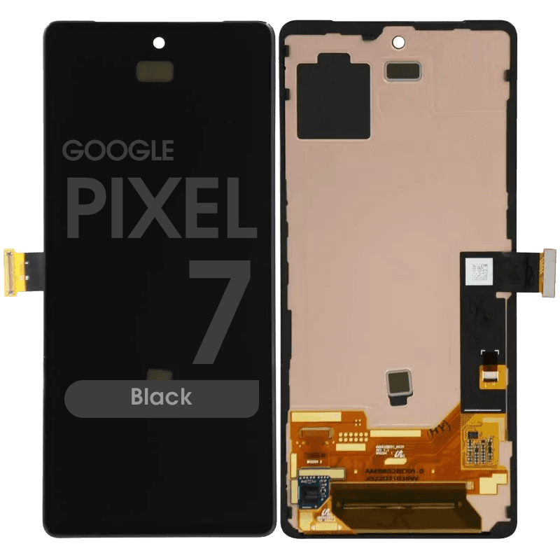 Refurbished - OLED Screen and Digitizer Assembly w/ Frame for Google Pixel 7 (Black)