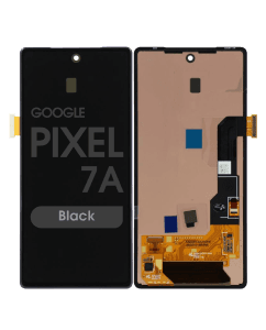 Refurbished - OLED Screen and Digitizer Assembly for Google Pixel 7a (No Frame) (Black)