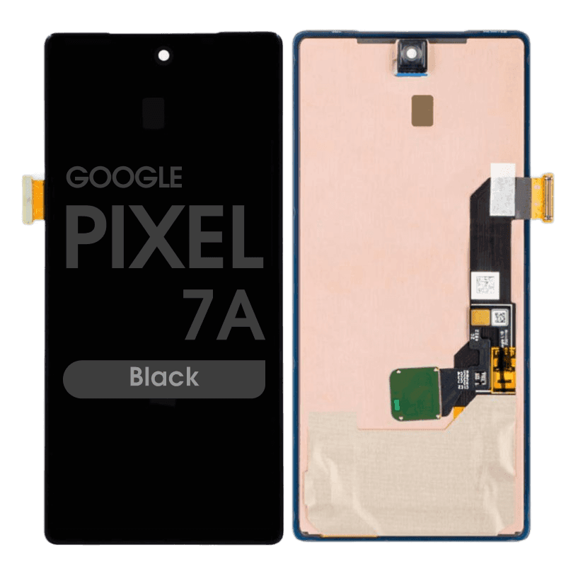 Premium - OLED Screen and Digitizer Assembly w/ Finger Print Sensor for Google Pixel 7a (No Frame) (Black)
