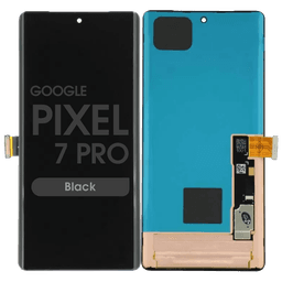 Refurbished - OLED Screen and Digitizer Assembly for Google Pixel 7 Pro (No Frame) (Black) 