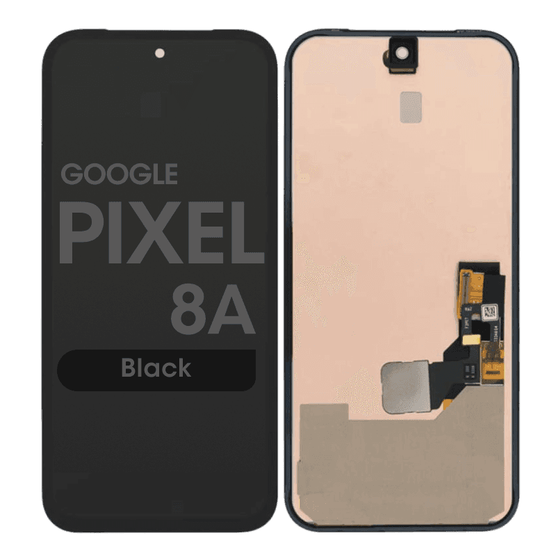 Premium - OLED Screen and Digitizer Assembly w/ Finger Print Sensor for Google Pixel 8a (Black)