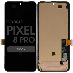 Refurbished - OLED Screen and Digitizer Assembly w/ Frame for Google Pixel 8 Pro (Black)