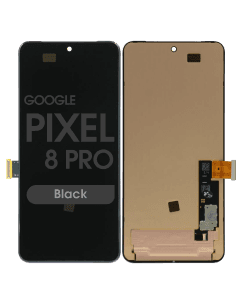 Aftermarket - OLED Screen and Digitizer Assembly w/ Frame for Google Pixel 8 Pro (Black)