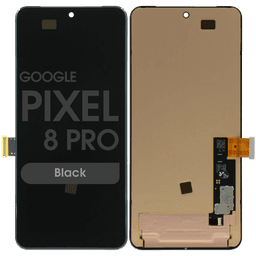 Aftermarket - OLED Screen and Digitizer Assembly w/ Frame for Google Pixel 8 Pro (Black)