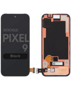 Premium - OLED Screen and Digitizer Assembly w/ Frame for Google Pixel 9 (Black)