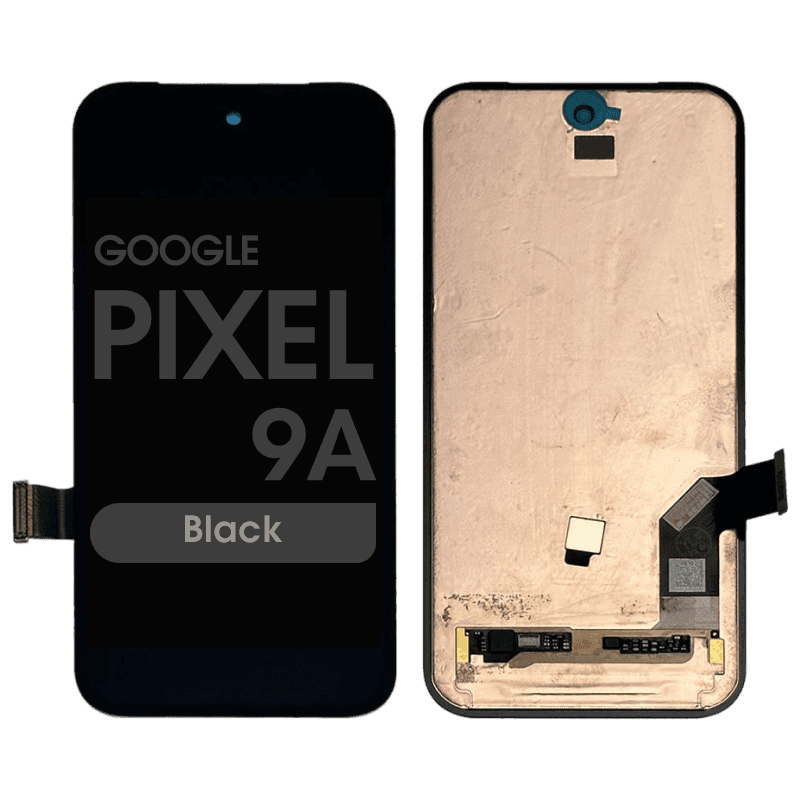 Refurbished - OLED Screen and Digitizer Assembly for Google Pixel 9a (No Frame) (Black)