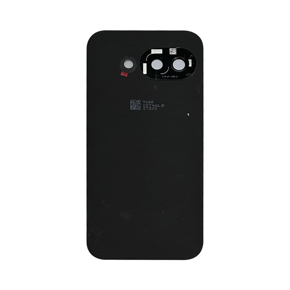 Back Cover w/ Camera Lens for Google Pixel 9a (Obsidian)