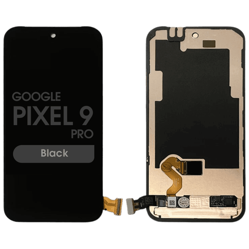 Refurbished - OLED Screen and Digitizer Assembly w/ Frame for Google Pixel 9 Pro (Black)