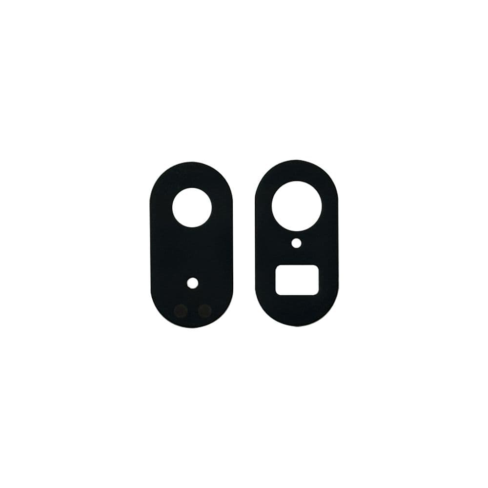 (2 pcs) Rear Camera Lens for Google Pixel 9 Pro Fold (Glass Only) (Black)