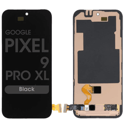 Premium - OLED Screen and Digitizer Assembly w/ Fingerprint Sensor w/ Frame for Google Pixel 9 Pro XL (Black)