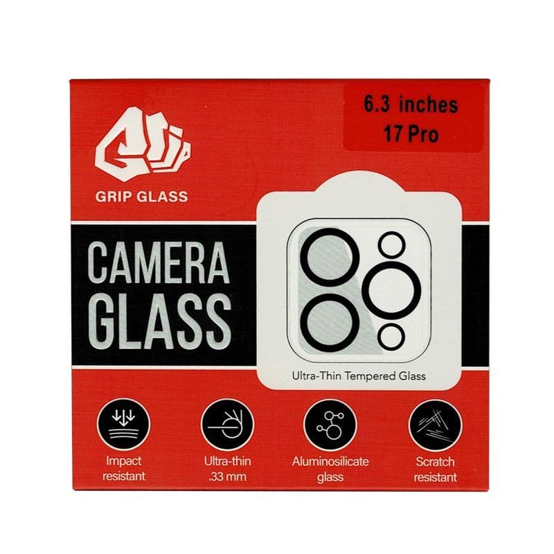 Grip Glass - Tempered Glass Camera Protector for iPhone 17 Pro