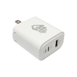GRIP - 3-PORT PD USB-C / USB-A / USB-L Retractable Wall Plug (30W)