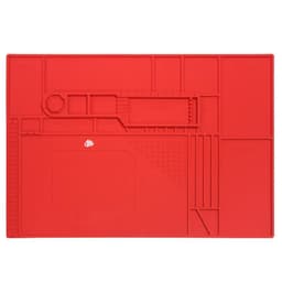 GRIP - Heat Resistant Insulated Rubber Work Mat (Large) (Red)