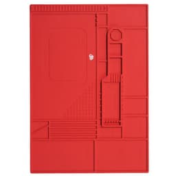GRIP - Heat Resistant Insulated Rubber Work Mat (Large) (Red)