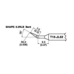 Hakko - T15-JL02 Bent Tip