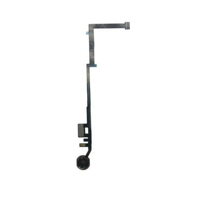 Home Button Flex for iPad 5 / iPad 6 (2 Piece-Soldered) (Black)