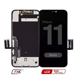 FX5 Incell - LCD Screen and Digitizer Assembly for iPhone 11 (Black) (IC Swappable)