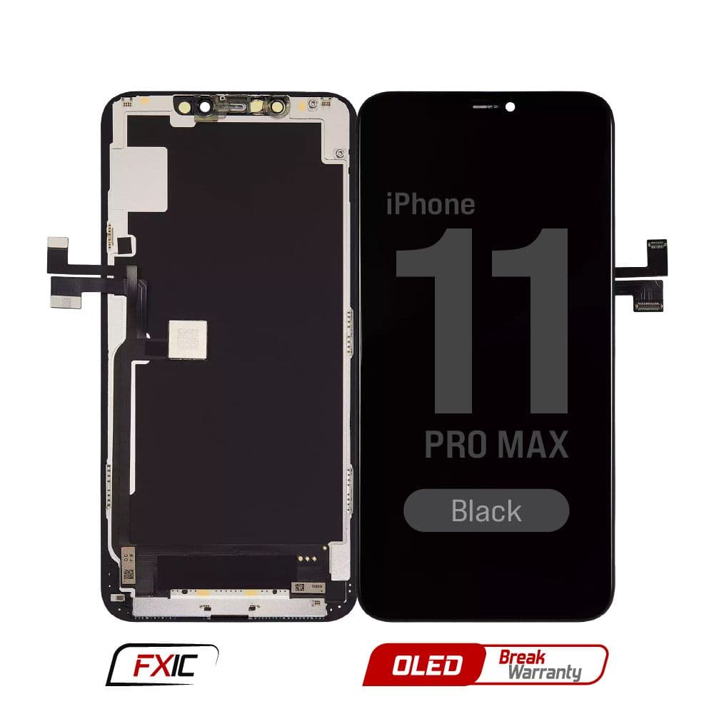 FX5 Soft OLED - Aftermarket OLED Screen Assembly for iPhone 11 Pro Max (Black) (IC Swappable)