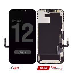 FX5 Soft OLED QRT - Aftermarket OLED Screen Assembly for iPhone 12 / 12 Pro (Quick Repair Technology) (Black)