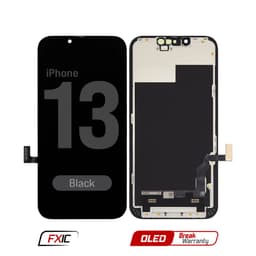 FX5 Hard OLED - Aftermarket OLED Screen Assembly for iPhone 13 (Black)