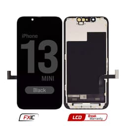 FX5 Incell - Aftermarket LCD Screen and Digitizer Assembly for iPhone 13 Mini (FX IC Functionality Enabled)