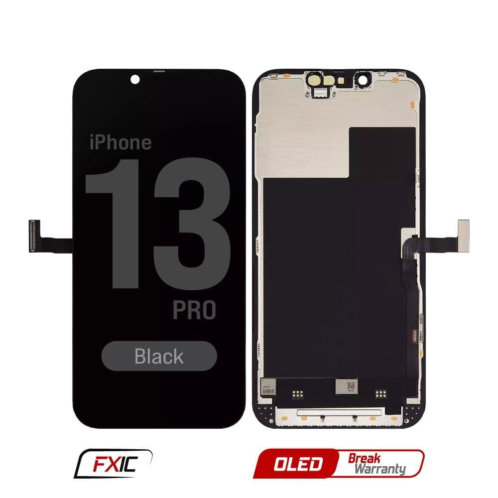 FX5 Hard OLED - Aftermarket OLED Screen Assembly for iPhone 13 Pro (Black)