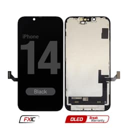 FX5 Hard OLED - Aftermarket OLED Screen Assembly For iPhone 14 (Black)