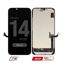 FX5 Hard OLED - Aftermarket OLED Screen Assembly for iPhone 14 Plus (Black)