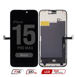 FX5 Incell 120Hz - Aftermarket LCD Screen and Digitizer Assembly for iPhone 15 Pro Max (IC Swappable) (Black)