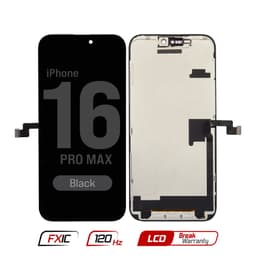 FX5 Incell 120Hz - Aftermarket LCD Screen and Digitizer Assembly for iPhone 16 Pro Max (Black)