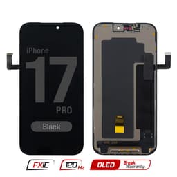 FX5 Soft OLED 120Hz - Aftermarket OLED Screen Assembly for iPhone 17 Pro (IC Swappable) (Black)