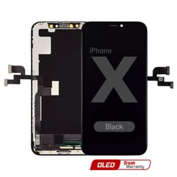 FX5 Hard OLED - Aftermarket OLED Screen Assembly for iPhone X (Black)