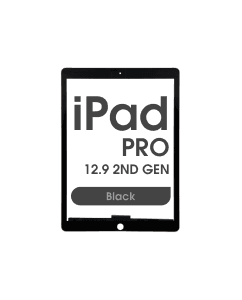 Aftermarket - Glass and Digitizer Touch Panel for iPad Pro 12.9 2nd Gen (Black)
