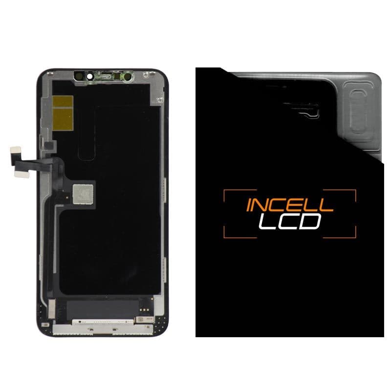 Incell - Aftermarket LCD Screen Assembly for iPhone 11 Pro Max (FX IC Functionality Enabled) (Black) 