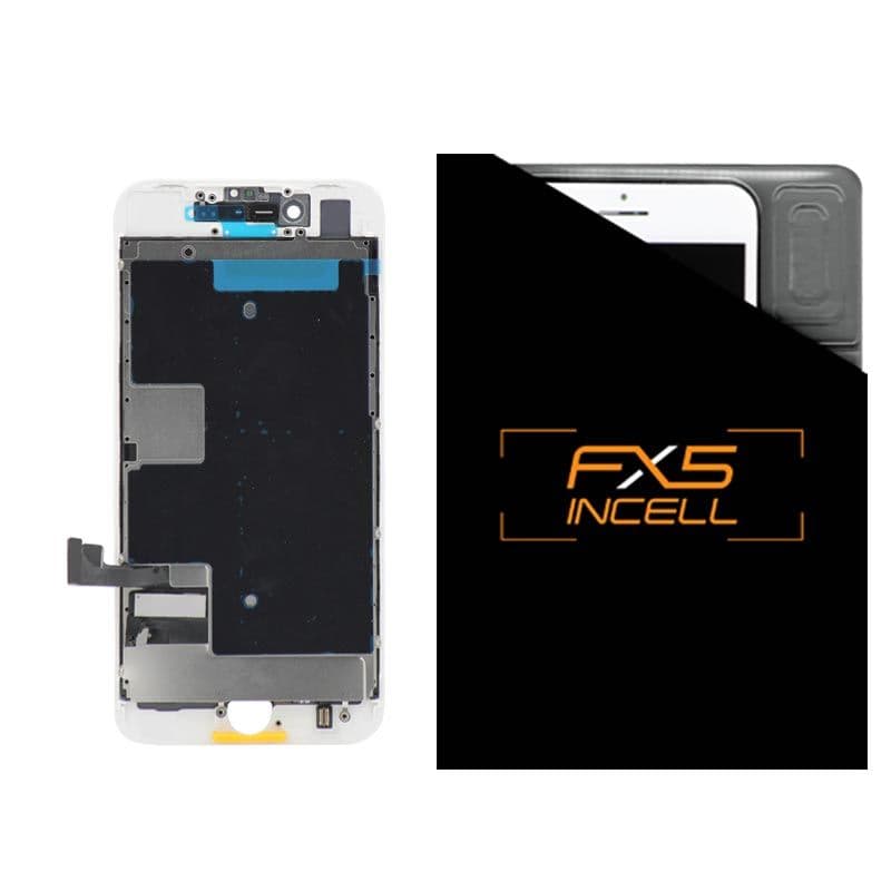 FX5 Incell - Aftermarket LCD Screen and Digitizer Assembly for iPhone 8 / SE (2020) (White)