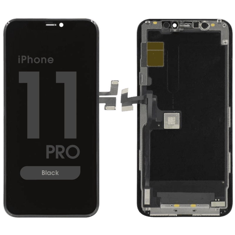 Hard OLED - Aftermarket OLED Screen and Digitizer Assembly for iPhone 11 Pro (Black)