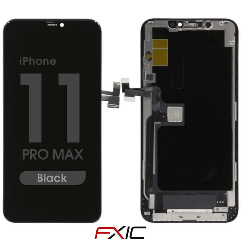 FX5 Soft OLED - Aftermarket OLED Screen Assembly for iPhone 11 Pro Max (Black)