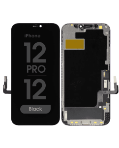 FX5 Hard OLED - Aftermarket OLED Screen Assembly for iPhone 12 / 12 Pro (Black)