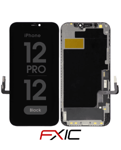 FX5 Soft OLED QRT - Aftermarket OLED Screen Assembly for iPhone 12 / 12 Pro (Quick Repair Technology) (Black)