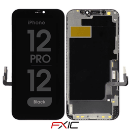 FX5 Soft OLED QRT - Aftermarket OLED Screen Assembly for iPhone 12 / 12 Pro (Quick Repair Technology) (Black)