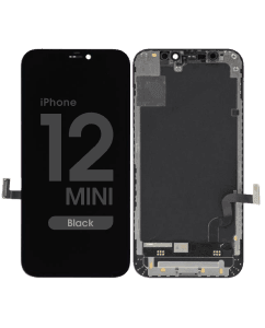 FX5 Hard OLED - Aftermarket OLED Screen Assembly for iPhone 12 Mini (Black)