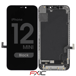 Incell - Aftermarket LCD Screen and Digitizer Assembly for iPhone 12 Mini (Black)