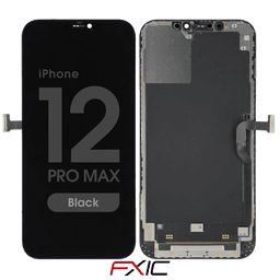 Incell - Aftermarket LCD Screen and Digitizer Assembly for iPhone 12 Pro Max (Black)