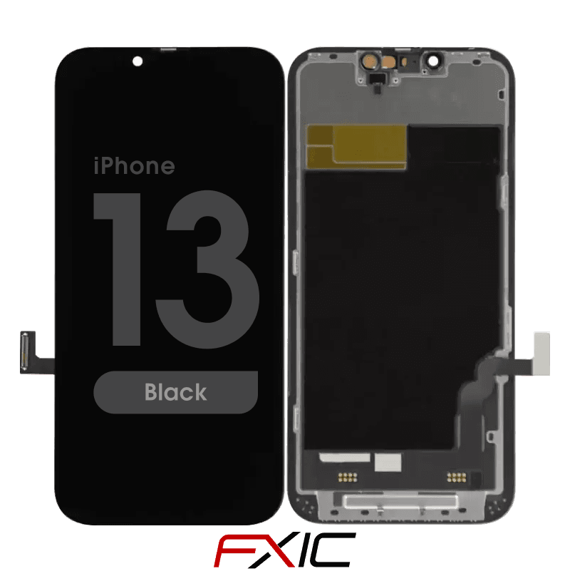 FX5 Soft OLED - Aftermarket OLED Screen and Digitizer Assembly for iPhone 13 (Black)