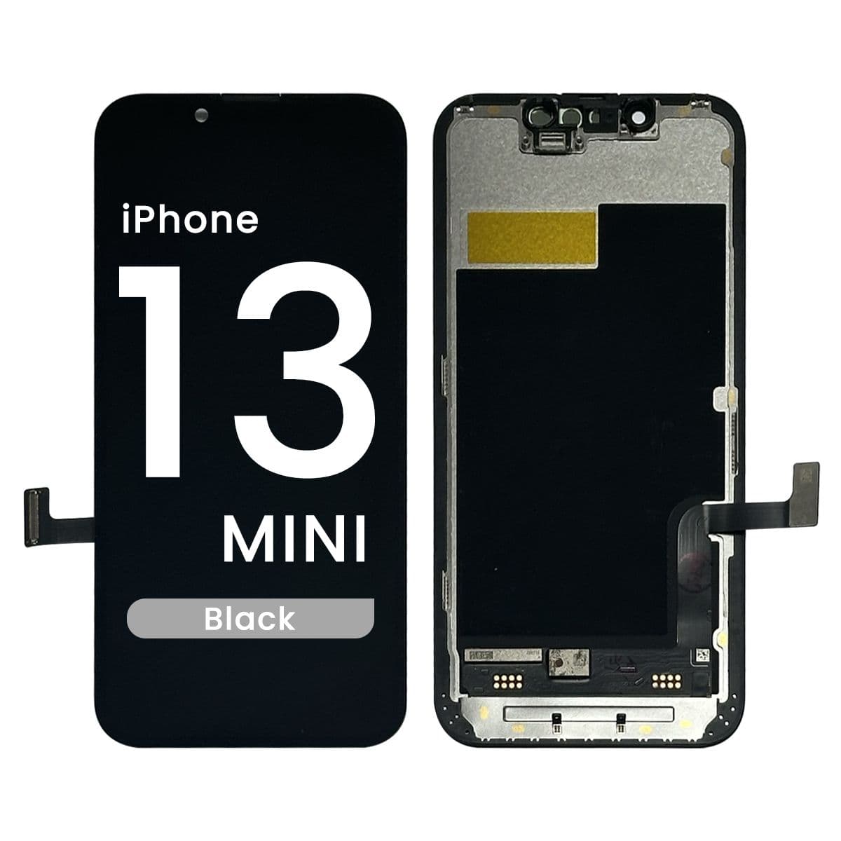 FX5 Soft OLED - Aftermarket OLED Screen Assembly for iPhone 13 Mini (Black) 