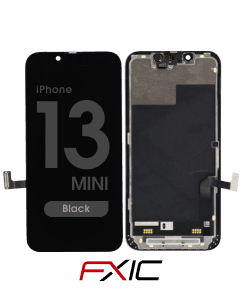 Incell - LCD Screen and Digitizer Assembly for iPhone 13 Mini (FX IC Functionality Enabled) (Black)