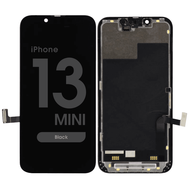 Incell - LCD Screen and Digitizer Assembly for iPhone 13 Mini (FX IC Functionality Enabled) (Black)