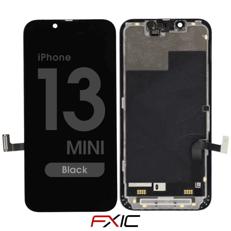 Incell - LCD Screen and Digitizer Assembly for iPhone 13 Mini (FX IC Functionality Enabled) (Black)