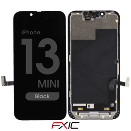 Incell - LCD Screen and Digitizer Assembly for iPhone 13 Mini (FX IC Functionality Enabled) (Black)